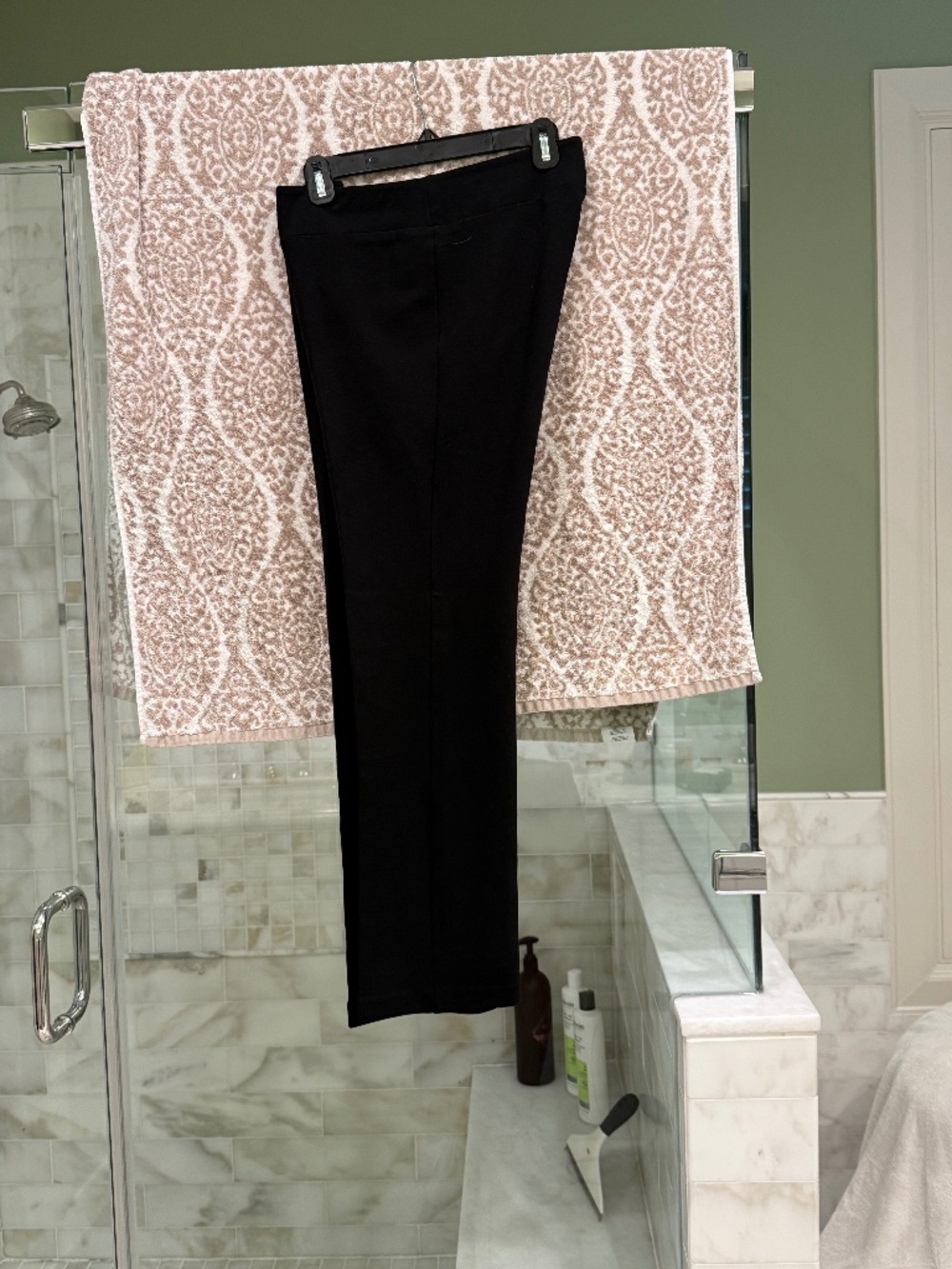 Karen Kane Black Stretch Pull-On Pants Straight Leg